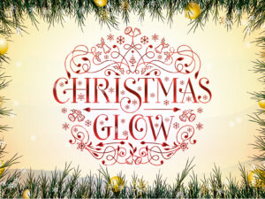 Christmas Glow Font - digital item