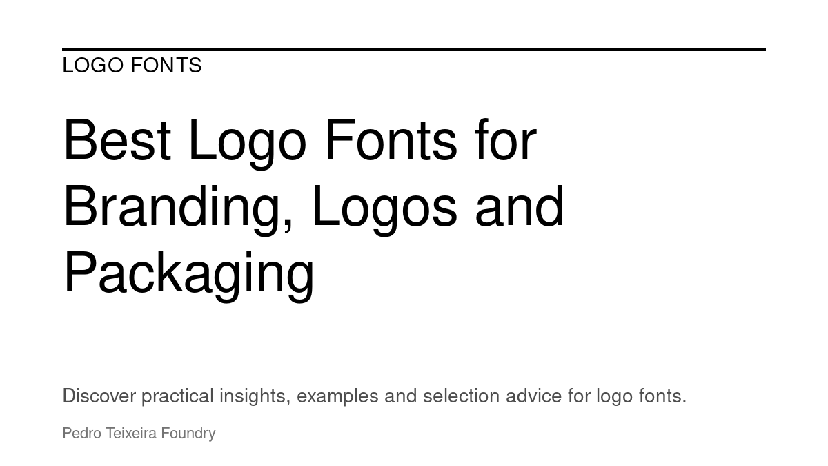 logo fonts featured image