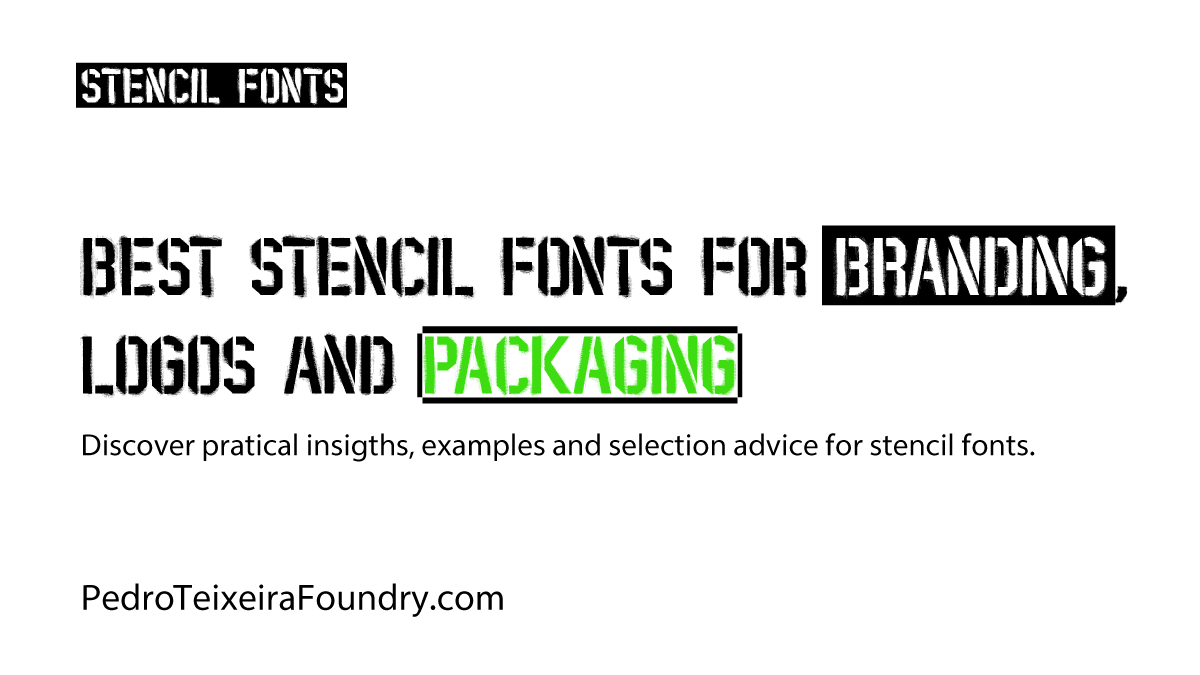 Stencil Fonts